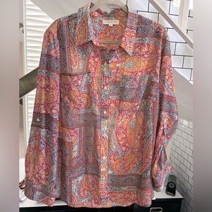 Gypsy Print Blouse